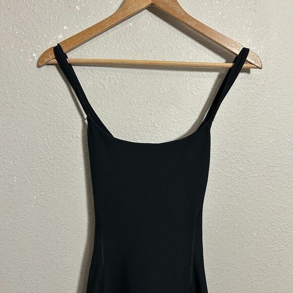 Abercrombie And Fitch YPB SculptLux Strappy Back Minidress Black M - Picture 4 of 7